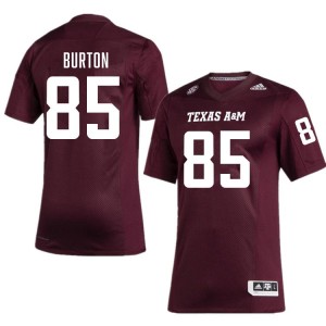 Mens Chase Burton Maroon Texas A&M Aggies #85 College Football 2025 Jerseys 315701-600