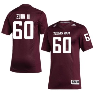 Men's Trey Zuhn III Maroon Texas A&M Aggies #60 College Football 2025 Jersey 793443-702